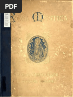 Rosa Mystica, 15 Meditations On The Rosary, Best, Kenelm Digby, 1835-1914