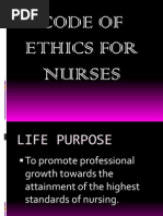 Nursing Ode of Ethics