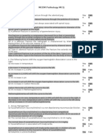  MCEM Pathology MCQ