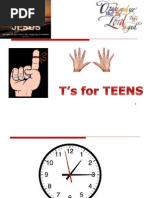 10 T's For Teens