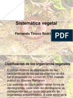 Sistemática Vegetal Filogenia