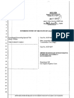 Judge Elias' Signed Order Calling For Documents To Be Released