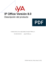 Avaya IP Office R8.0 - Descripcion Del Producto PDF