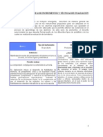 Fichas Técnicas y Rúbricas, para La Evaluación.