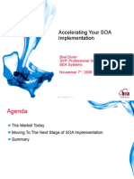 Accelerating Your SOA Implementation: Bret Dixon SVP, Professional Services BEA Systems November 7, 2006