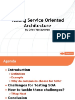 Testing Service Oriented Architecture: by Dries Vercauteren