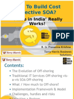 How To Build Cost Effective SOA?: Made in India' Really Works!