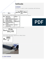 HDPE Pipe Calculation Methods