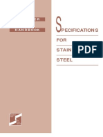 Stainleess Steel Specification