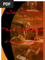 The Truth About Homosexuality John Eckhardt