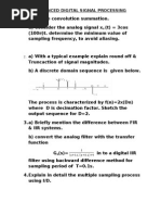 Advanced Digital Signal Processing