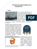 Programas de Diseño Estructural Creados Por La Compañía CSI