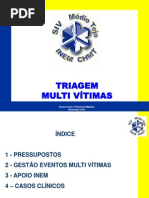 SIV Nov2012 - TriagemMultiVitimas - Formação