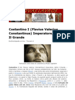 Costantino I - Flavius Valerius Constantinus Imperatore Detto Il Grande