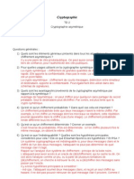 TD 2 - Cryptographie Asymétrique (Corrigé)