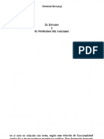 Bataille Georges - El Estado y El Problema Del Fascismo