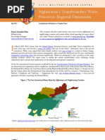 Afghanistan's Transboundary Water Resources: Regional Dimensions