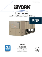 YORK CHILLER Tornillo Condensado Por Aire YCIV Latitude