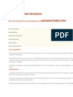 Organizational Structure Usiness/index - HTM: Strict & Hierarchical