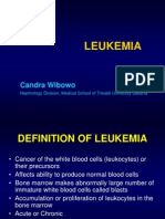 Leukemia: Candra Wibowo