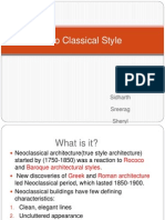 Features of Neo Classical Style