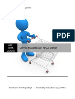 Service Marketing in Retail Sector