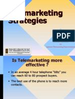 Strategies and Methodologies in TElemarketing