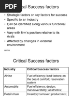 Strategic Decision Making