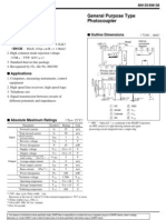 General Purpose Type Photocoupler: (Unit: MM)