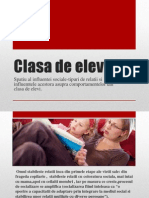 Clasa de Elevi