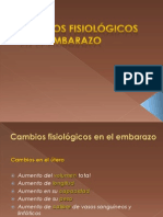 Cambios Fisiologicos en El Embarazo