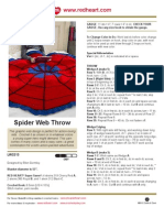 Spider Web Throw: For Susan Bates® Knitting Needles & Crochet Hooks - For More Ideas & Inspiration