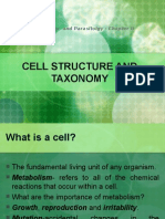 Cell Structure and Taxonomy