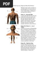 Acupressure Points For Relieving Acne