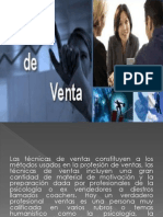 Tecnicas de Ventas. Marketing