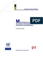 CEPAL Metodologías de Evaluación de Políticas Tecnológicas: Reseña de Prácticas Internacionales