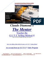 G.U.T.S The Mentor Teached The G.U.T.S. Selling Method Final