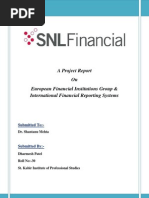 Project On IFRS