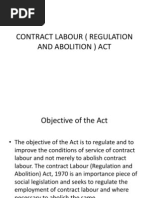 Contract Labour Act