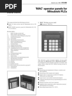 Mitsubishi PLC Communication Cable Mac 50 PDF