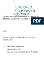 Insuficiencia Respiratoria en Pediatria