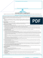 Power Supply Agreement Print Version March11