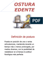 Postura Sedente