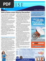 Cruise Weekly For Tue 12 Feb 2013 - WA To Have New Ship, Deborah Hutton Illumination, HAL Charity Walk and Much More...