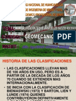 Clasificacion Geomecanica de Los Macizos