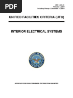 Ufc 3 520 01 (Interior Electrical Systems)