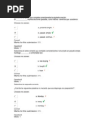 INGLES II Primer Examen Parcial