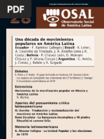 OSAL #28 Una Década de Movimientos Populares en América Latina