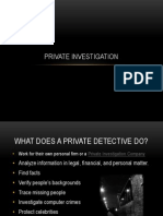 Private Investigation