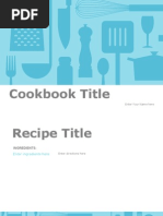 Cookbook Kitchen Kitch